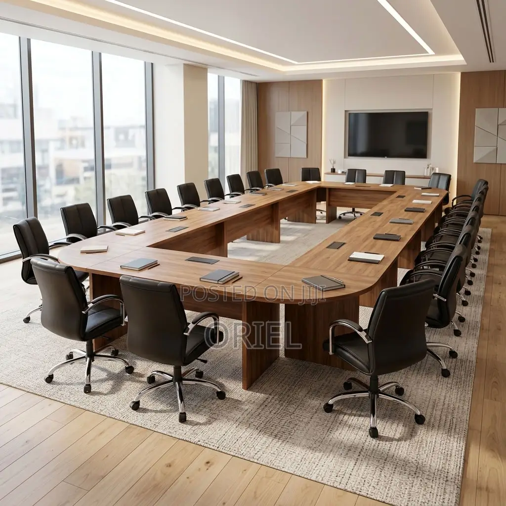 Office Table : 6M U-Shape Conference Table