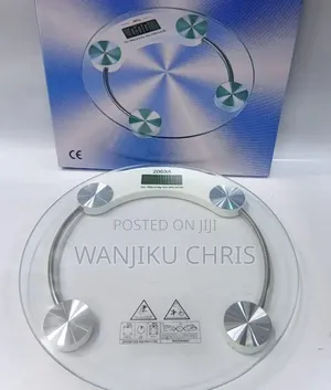 Improved Digital Glass Bathroom Scale