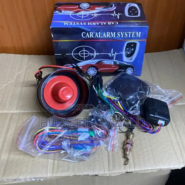 V200 Vehicle Security Alarm With Remote Control Engine Immobilizer