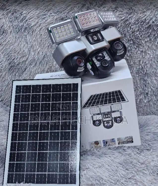 VTS 30 4G Triple Lens Solar PTZ – Advanced Security Without Wi-Fi