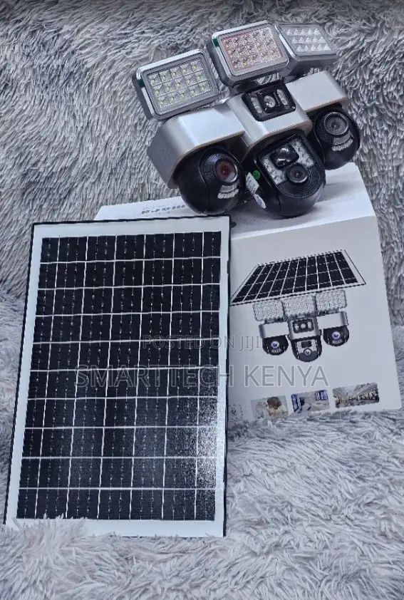 VTS 30 Solar PTZ Security Camera – 4G Connectivity Bright Floodlights