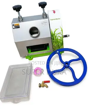 Manual Sugarcane Juicer Machine Stainless 3 Roller Hand Crank Crusher