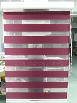Elegant Zebra Blinds for Spas and Wellness Centres