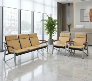 Modern Reception Waiting Sofa With Ergonomic Design
