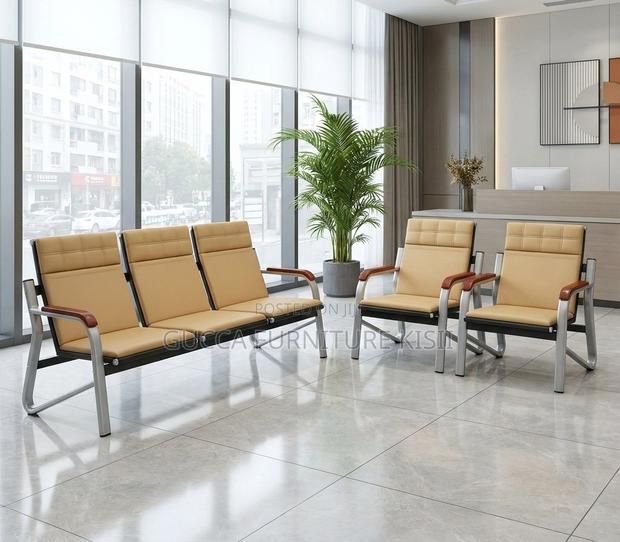 Modern Reception Waiting Sofa With Ergonomic Design - main view