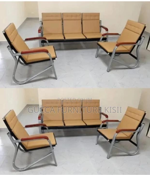 Modern Reception Waiting Sofa With Ergonomic Design - thumbnail 5