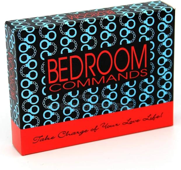 Bedroom Commands Card Game - main view