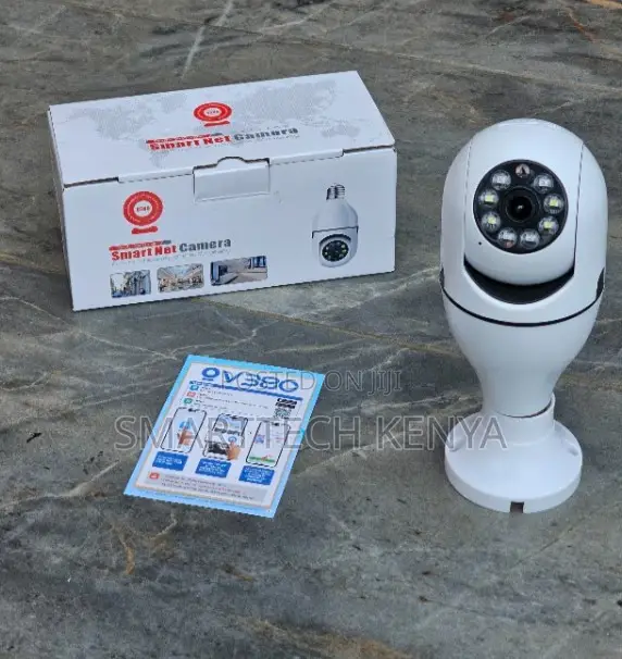 Smart Single Lens CCTV Bulb – Wireless Home Security Camera