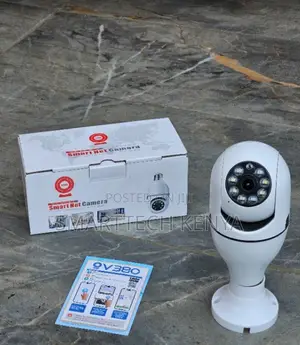 Single Lens WiFi Bulb Camera – Smart CCTV Security Camera