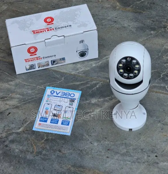 HD Single Lens Bulb CCTV Camera – WiFi Wireless Security