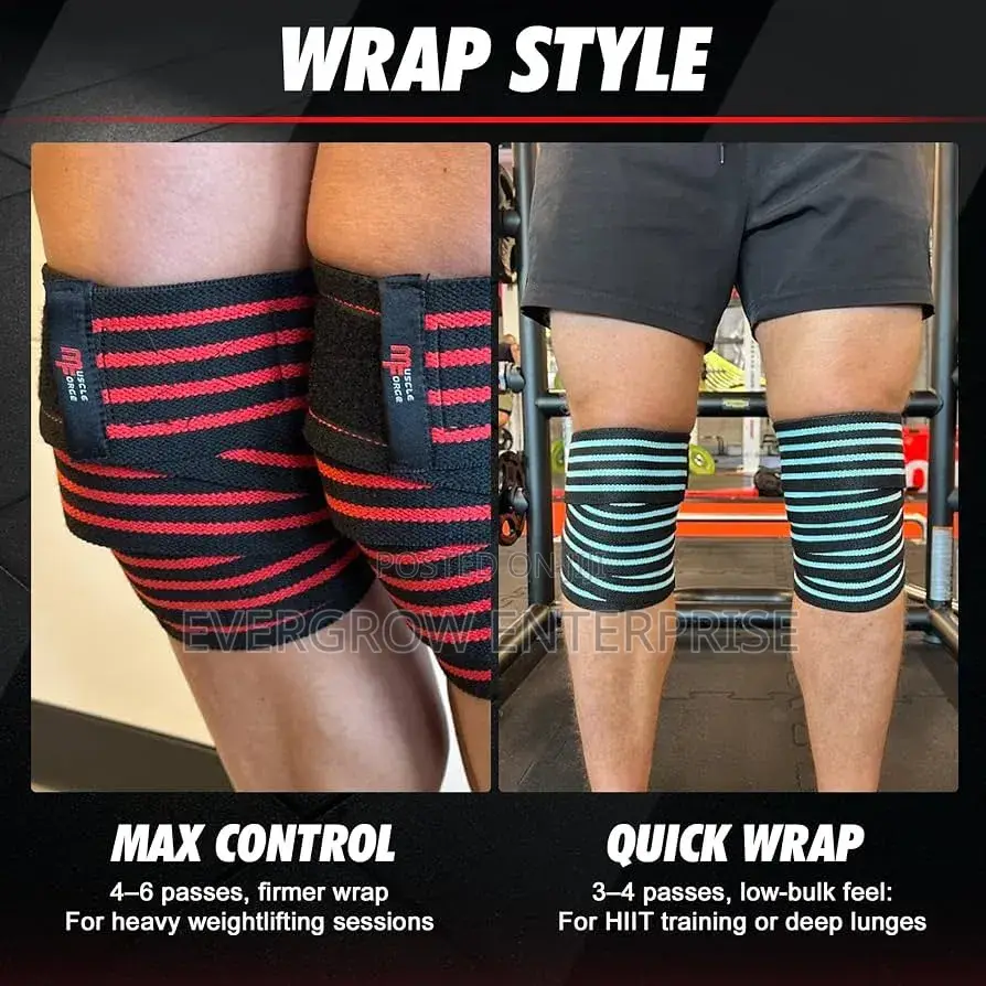 Premium Knee Wrap-Pair