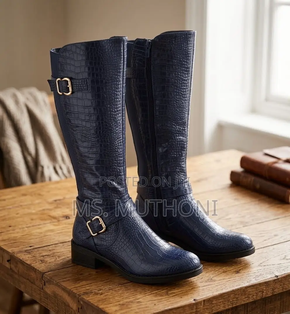Side Zipper Knee-High Riding/Long Boots