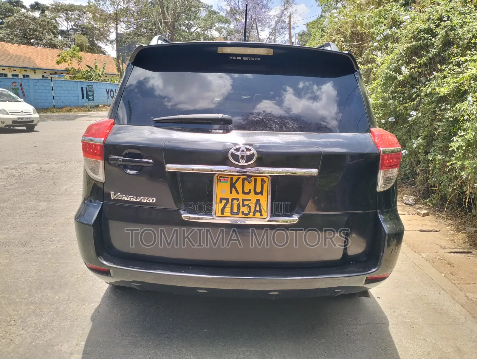 Toyota Vanguard 2012 Black