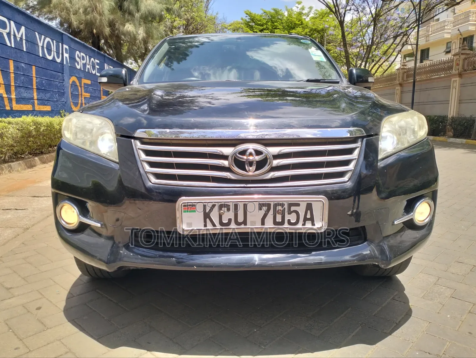 Toyota Vanguard 2012 Black