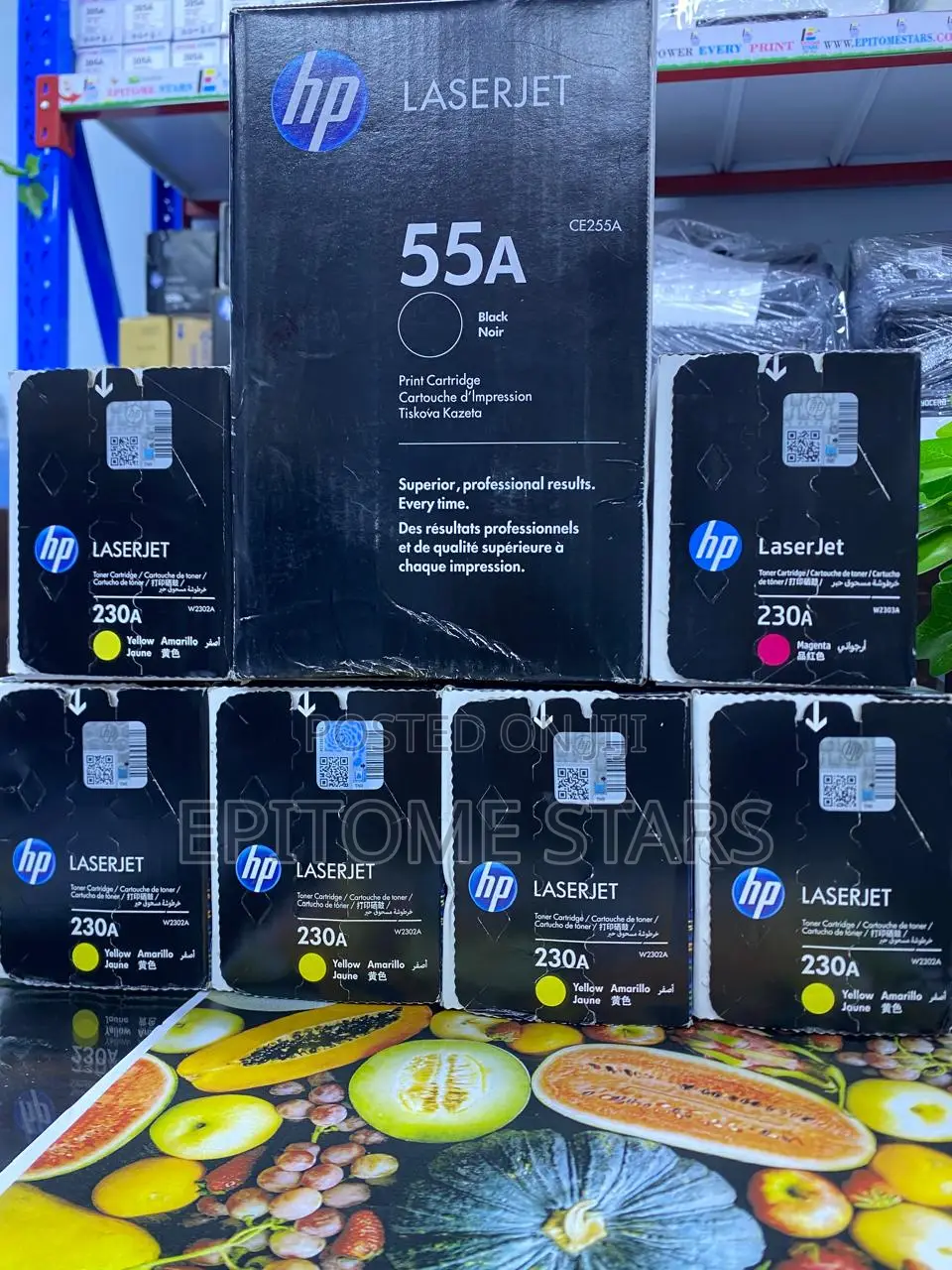 HP 55A Reliable & Efficient LaserJet Toner (CE255A)