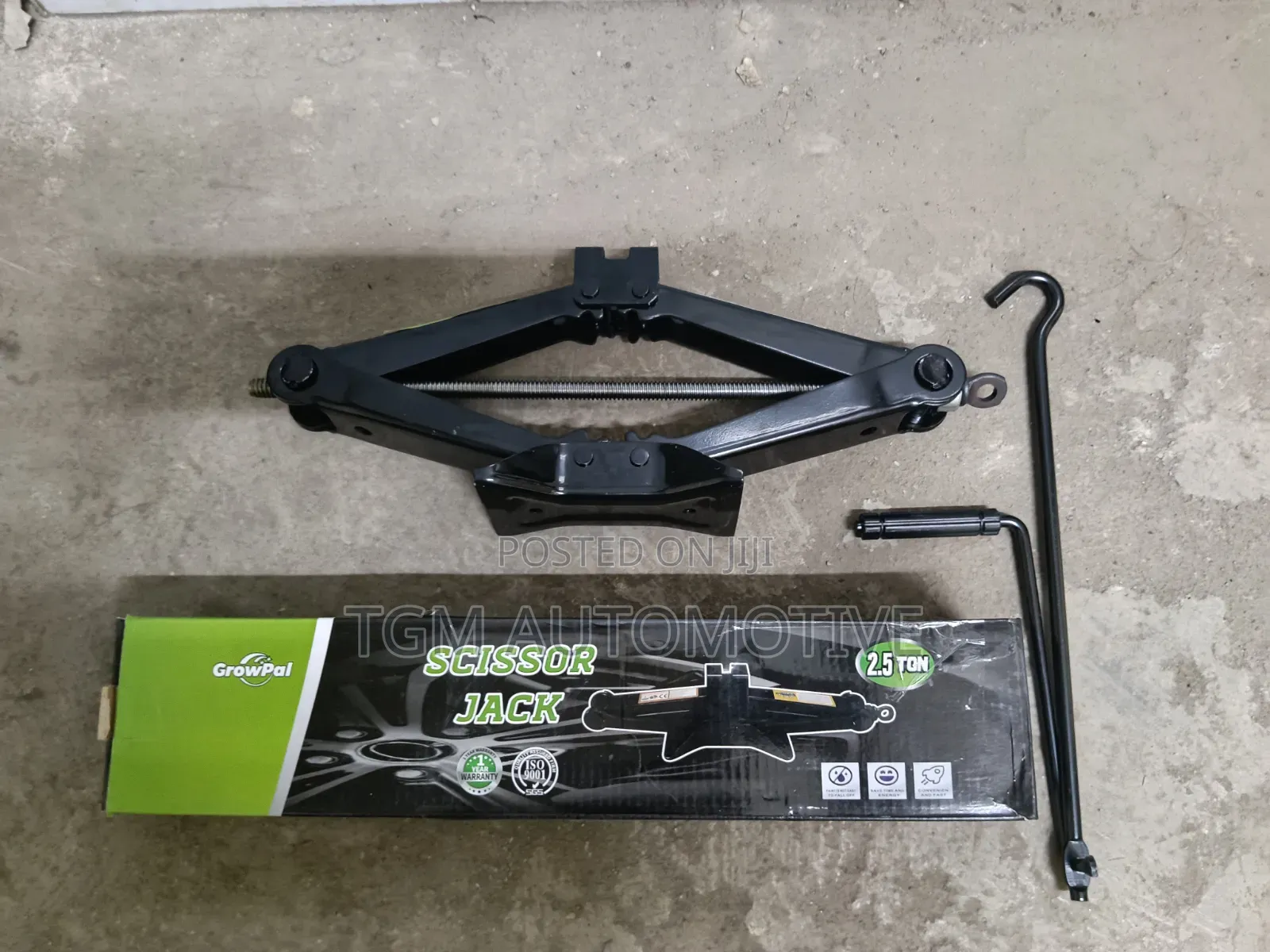 Compact Scissor Car Jack 2.5 Ton