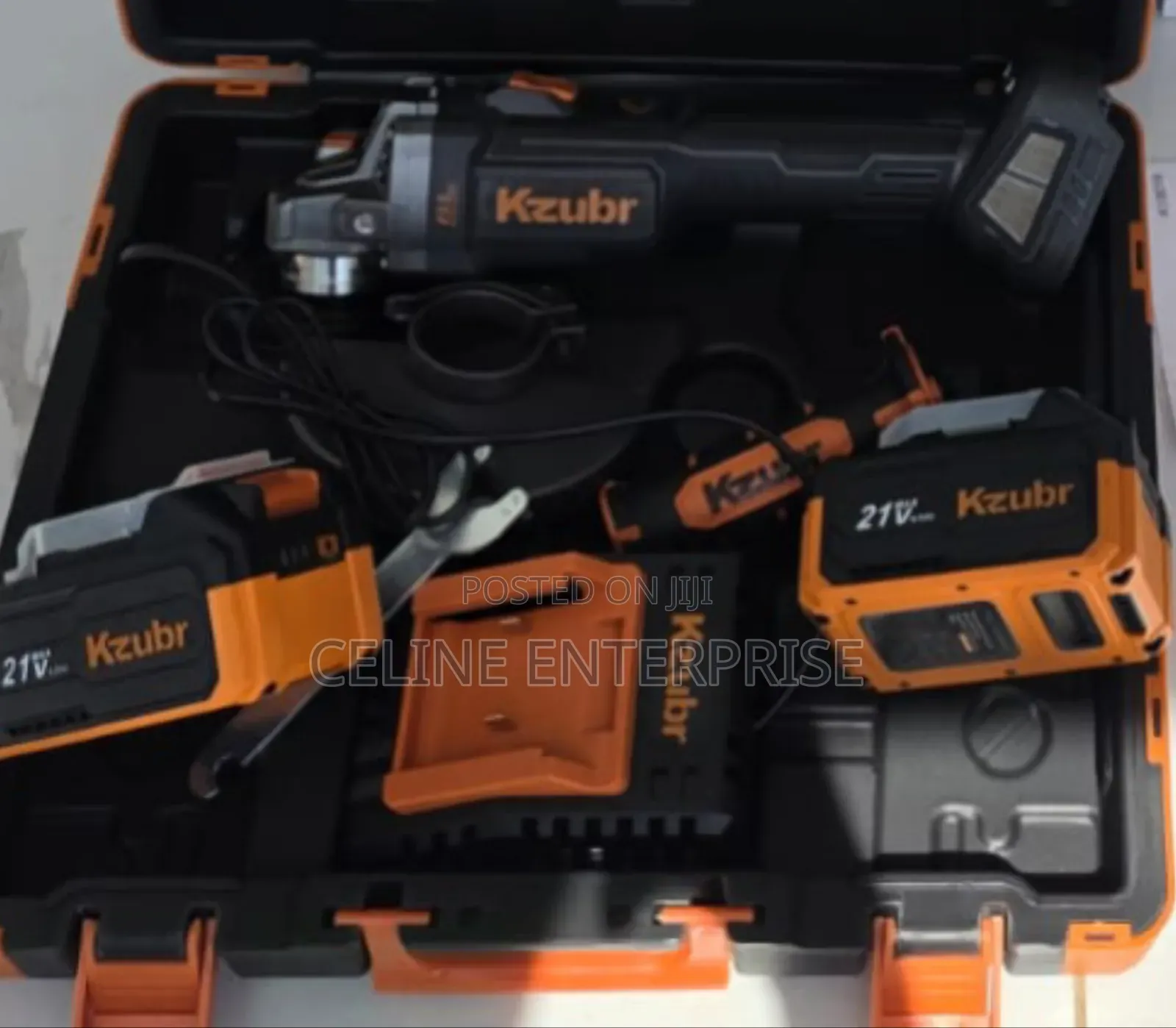 Kzubr Rechargeable Angle Grinder for Cutting and Grinding