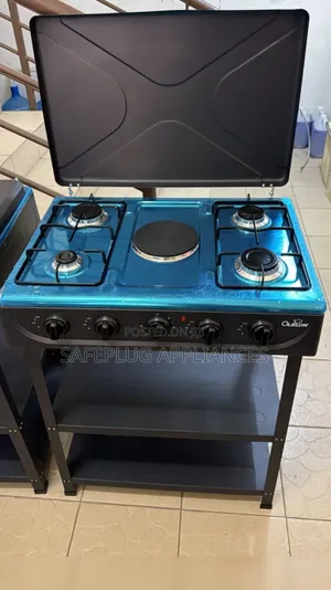 Olelon 4+1 Gas Cooker With Extra Shelf Space