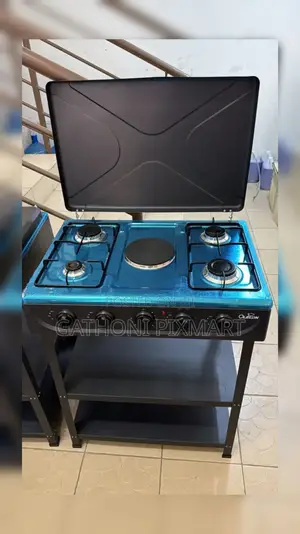 Olelon 4+1 Gas Cooker – Practical Kitchen Design