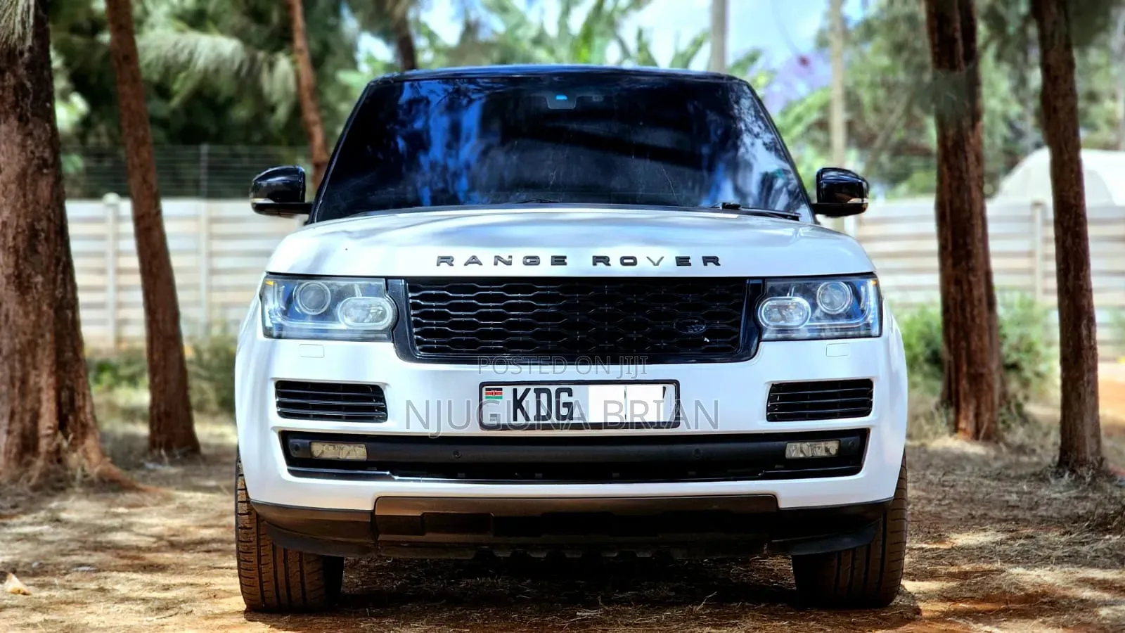 Land Rover Range Rover Vogue 2014 Off white
