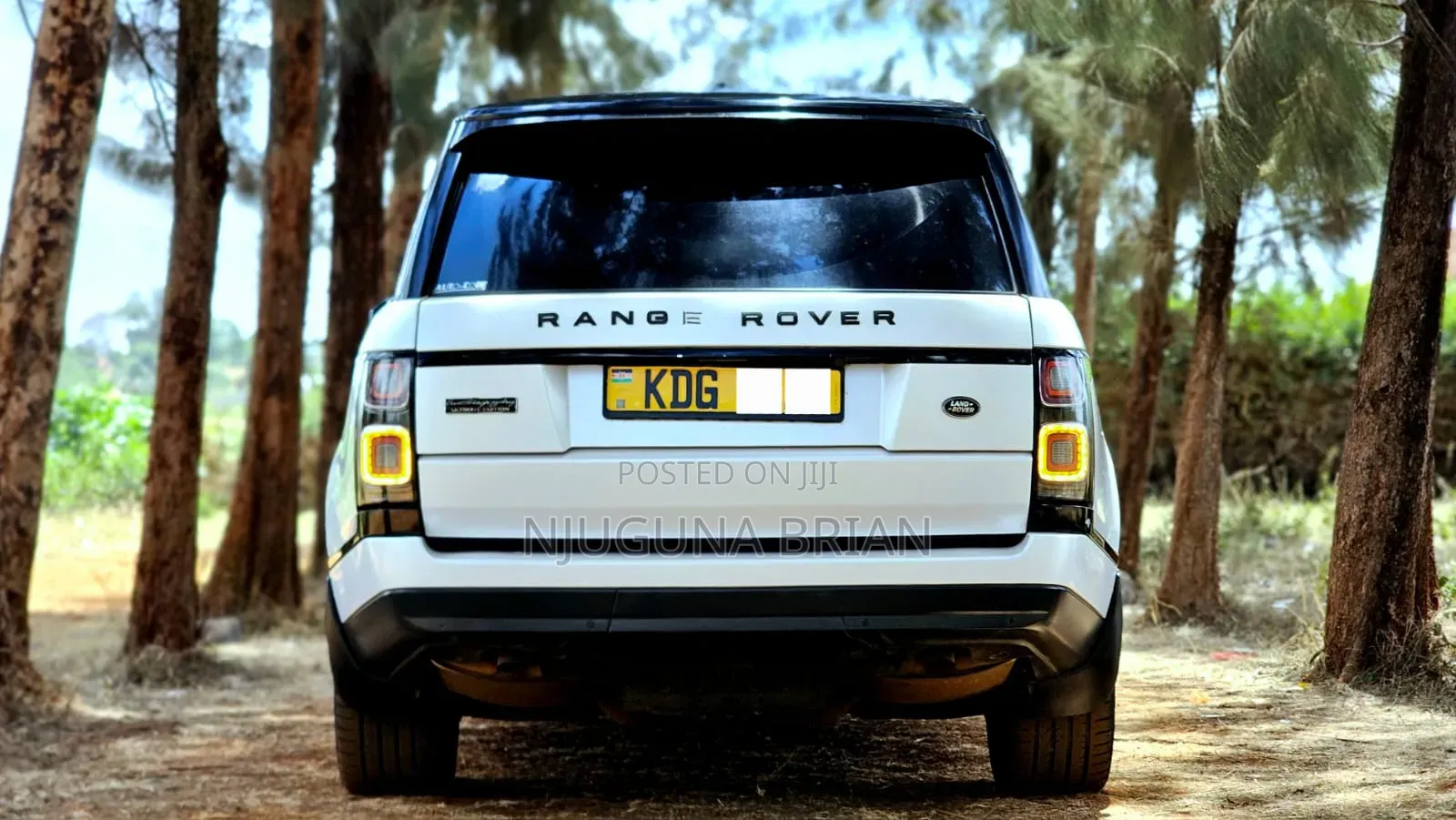Land Rover Range Rover Vogue 2014 Off white