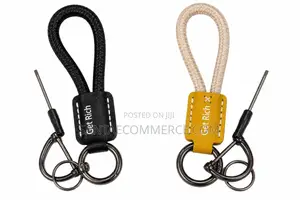 Premium Rope Keychain With Carabiner Clip