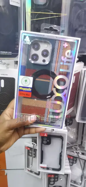 Luxo Life Carbon Fiber Tribal Case Packaged for the iPhone 16 Pro Max
