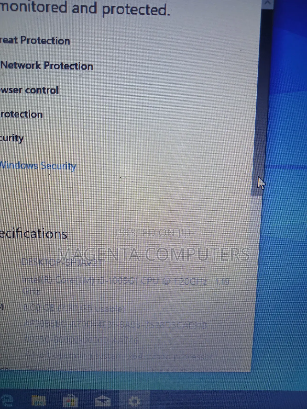 Laptop HP Stream Notebook 8GB Intel Core i3 SSD 256GB