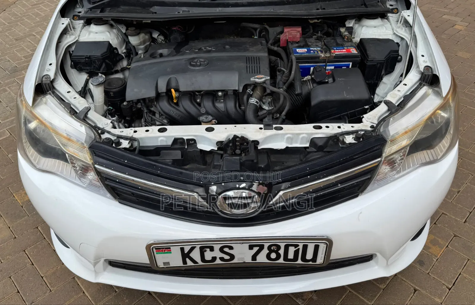 Toyota Corolla Fielder 2012 White