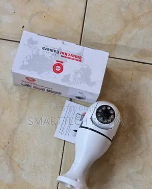 Smart CCTV Single Lens Bulb Camera – Wireless WiFi Security