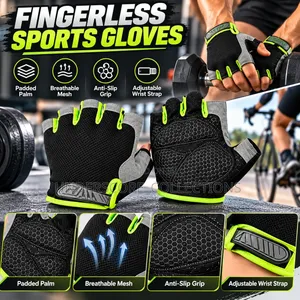 Gym Gloves 
 *
Available in Green,blue and Grey