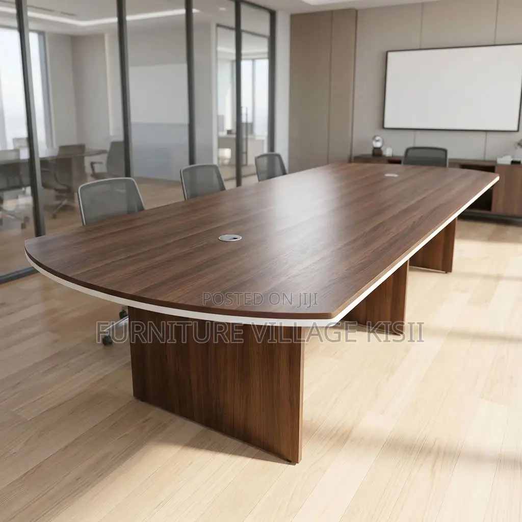 Dark Walnut Office Boardroom Table