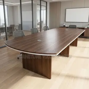 Dark Walnut Office Boardroom Table