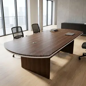 Dark Walnut Office Boardroom Table