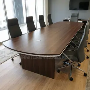 Dark Walnut Office Boardroom Table