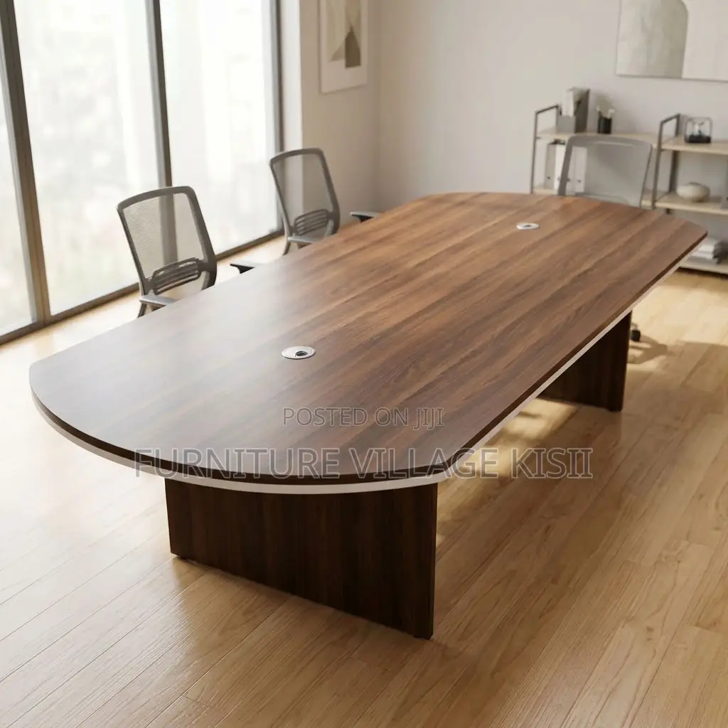 Dark Walnut Office Boardroom Table