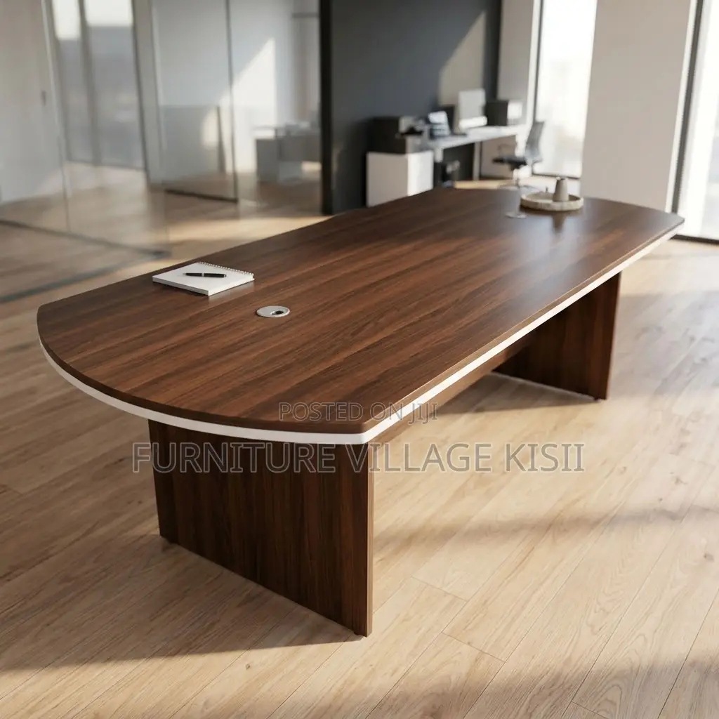 Dark Walnut Office Boardroom Table