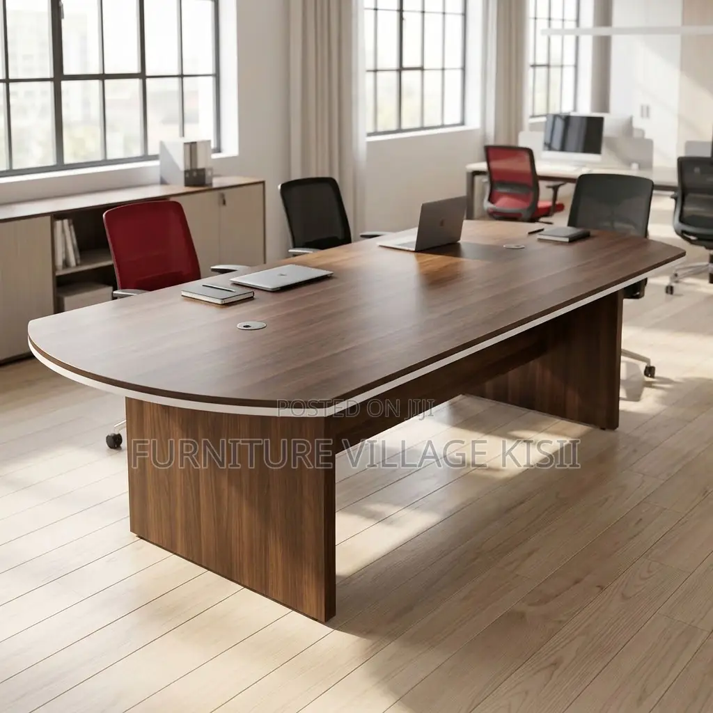 Dark Walnut Office Boardroom Table