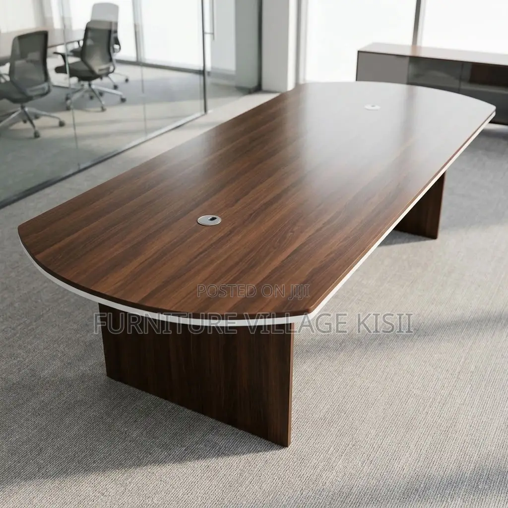 Dark Walnut Office Boardroom Table