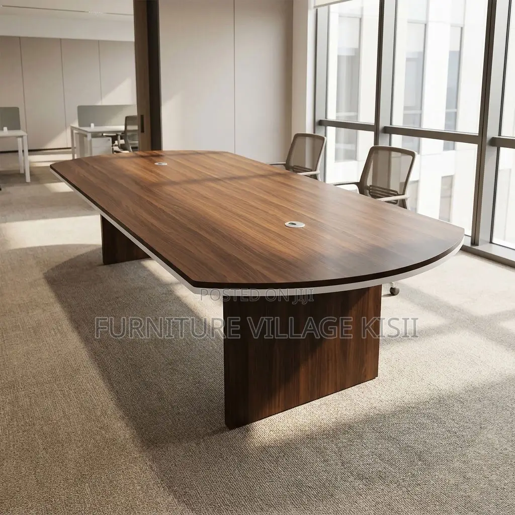 Dark Walnut Office Boardroom Table