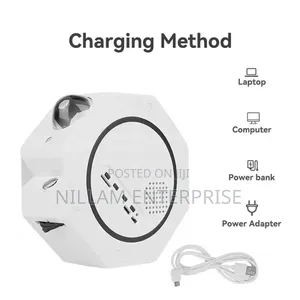 Star Projector, Octagon Galaxy Night Light Projector