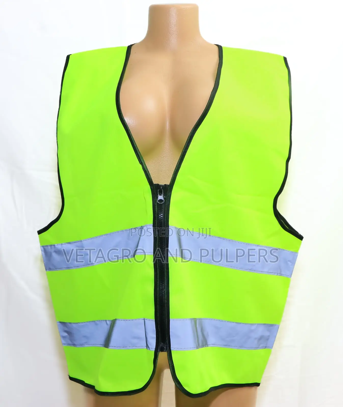 2b Heavy Reflector Jackrt With Zip