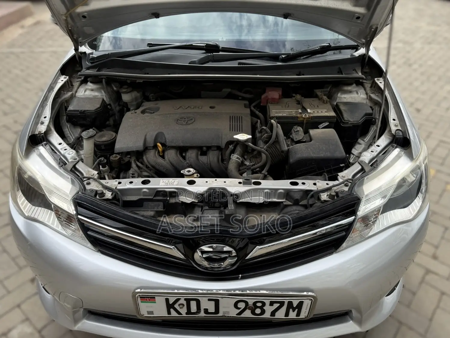 Toyota Corolla Fielder 2015 Silver