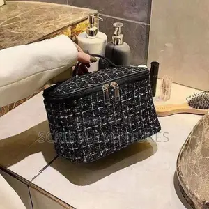 Tweed Luxury Cosmetic Bag Organizer