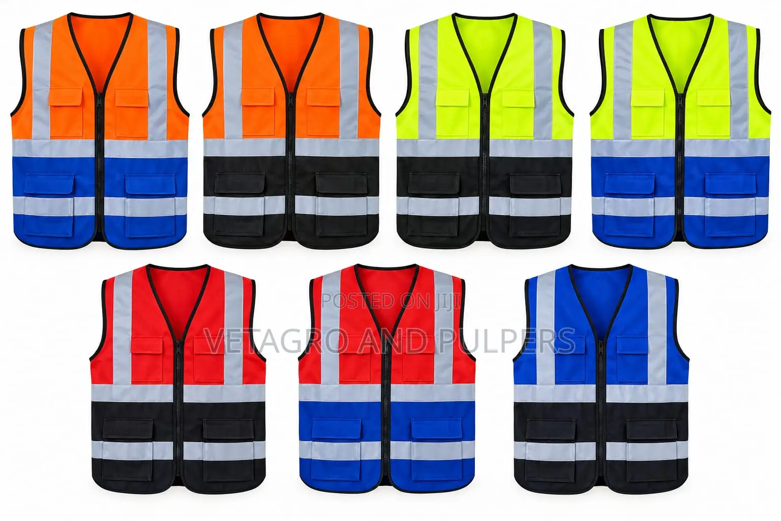 Reflector Jacket With Pocket