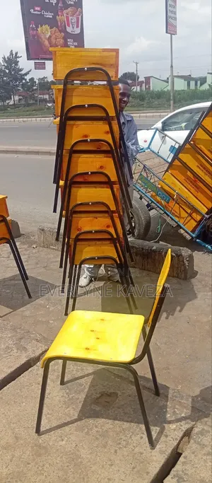 School Lockers and Chairs