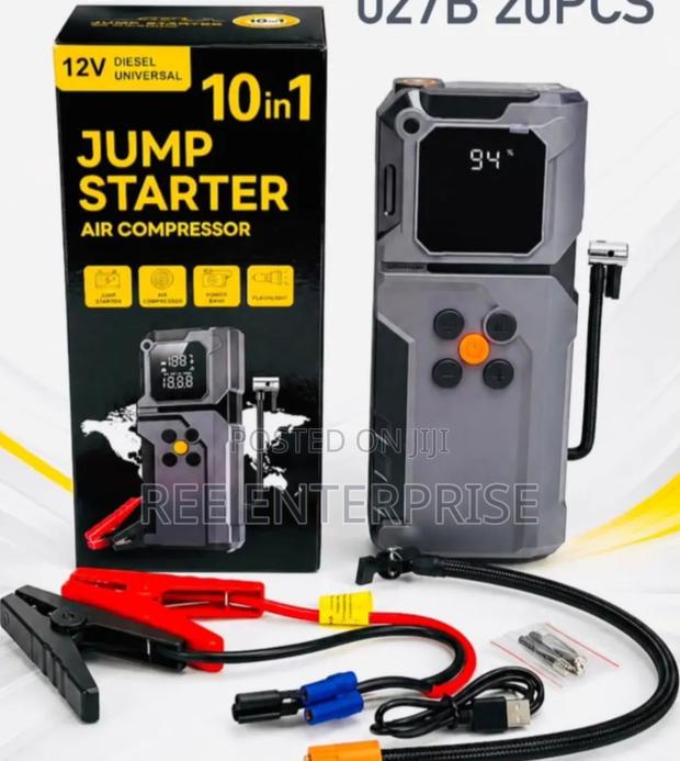 10 in 1 Multifunctional Jump Starter Kit - thumbnail 2