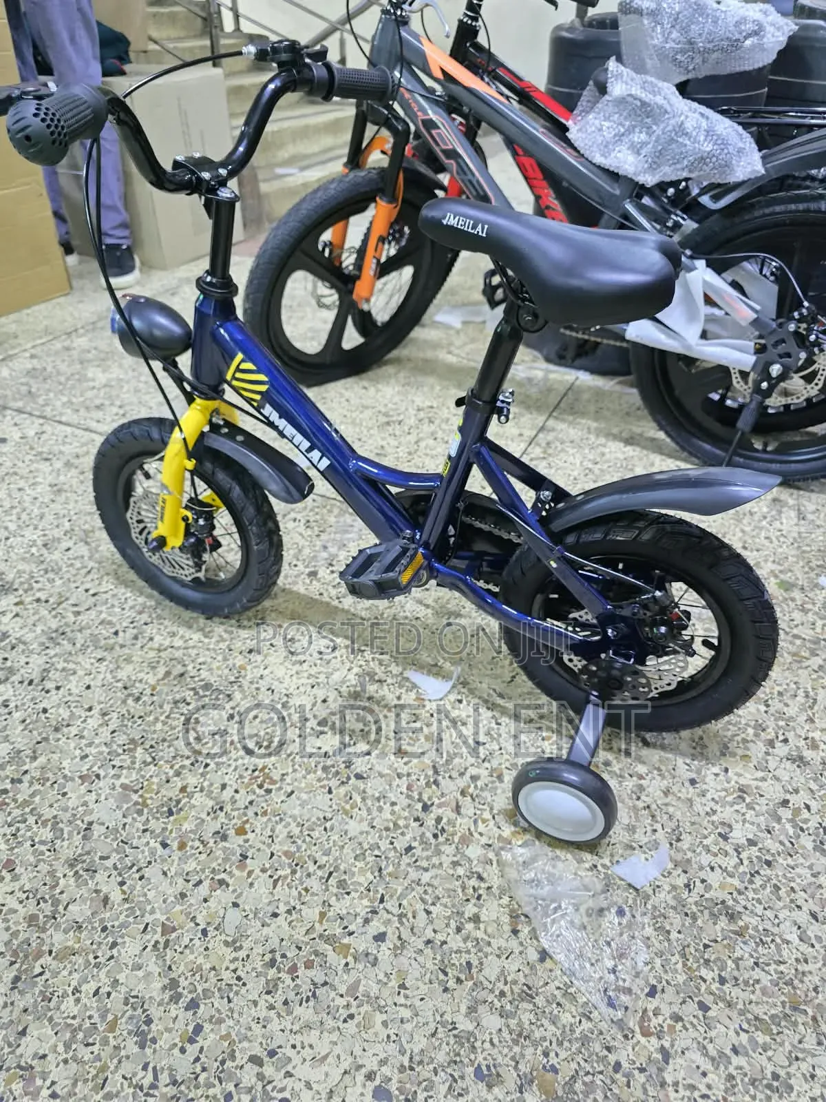 Jmeilai 12" Kids Bikes With Disc Brakes