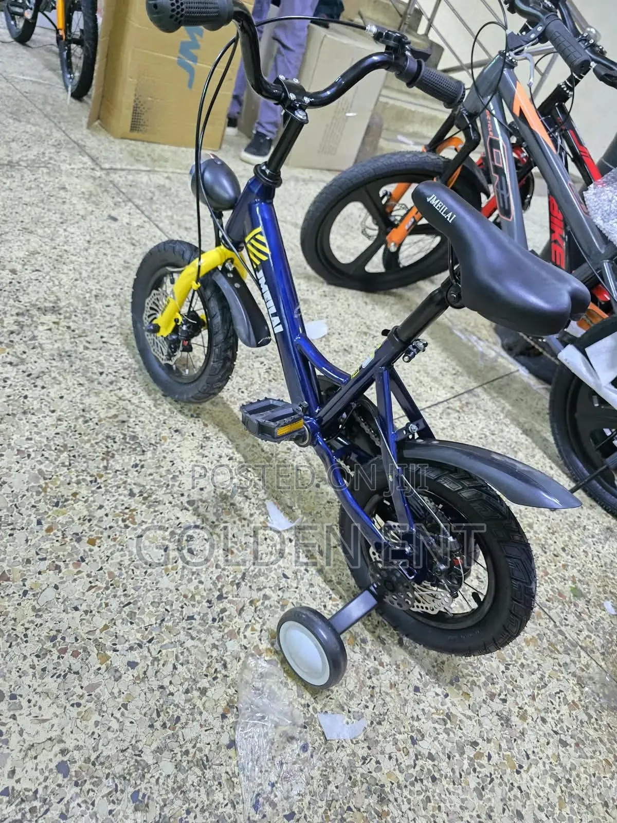 Jmeilai 12" Kids Bikes With Disc Brakes