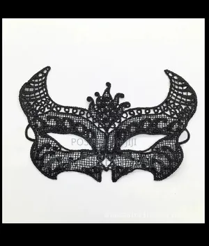 Black Masquerade Halloween Lace Face Masks